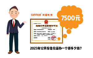 2023年12月份?；C辦一個(gè)得多少錢(qián)？ 需要7500元
